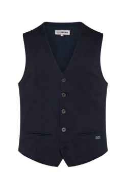 CAMP DAVID & SOCCX Anzugweste aus diagonalem Jersey blue navy bluenavy Fashion