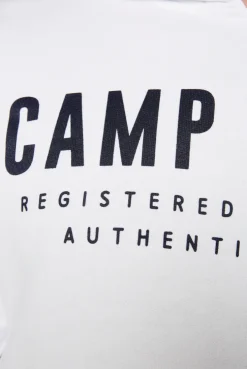 CAMP DAVID & SOCCX Basic Hoodie mit Logo Print opticwhite Fashion