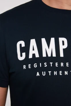 CAMP DAVID & SOCCX Basic Logo T-Shirt blue navy bluenavy Best Sale