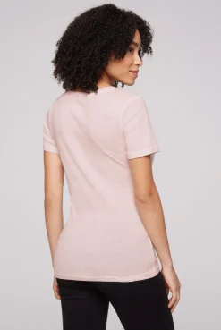 CAMP DAVID & SOCCX Basic Logo T-Shirt Oil Dyed rose blush roseblush Clearance