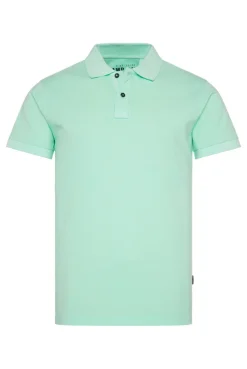 CAMP DAVID & SOCCX Basic Pikee-Polo mit Trikotkragen sun aqua sunaqua Sale
