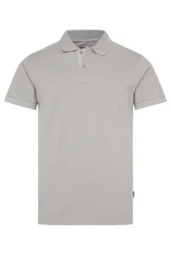 CAMP DAVID & SOCCX Basic Pikee-Polo mit Trikotkragen polo grey pologrey Hot