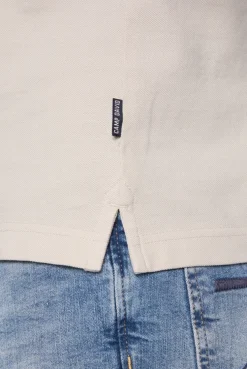 CAMP DAVID & SOCCX Basic Pikee-Polo mit Trikotkragen light cappuccino lightcappuccino Best