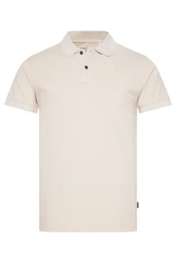 CAMP DAVID & SOCCX Basic Pikee-Polo mit Trikotkragen light cappuccino lightcappuccino Fashion