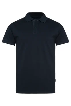 CAMP DAVID & SOCCX Basic Pikee-Polo mit Trikotkragen blue navy bluenavy Shop