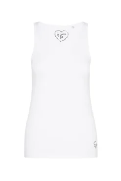 CAMP DAVID & SOCCX Basic Top mit Mini Logo Print opticwhite Clearance