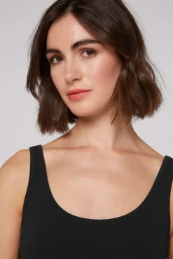 CAMP DAVID & SOCCX Basic Top mit  Mini Logo Print black Store