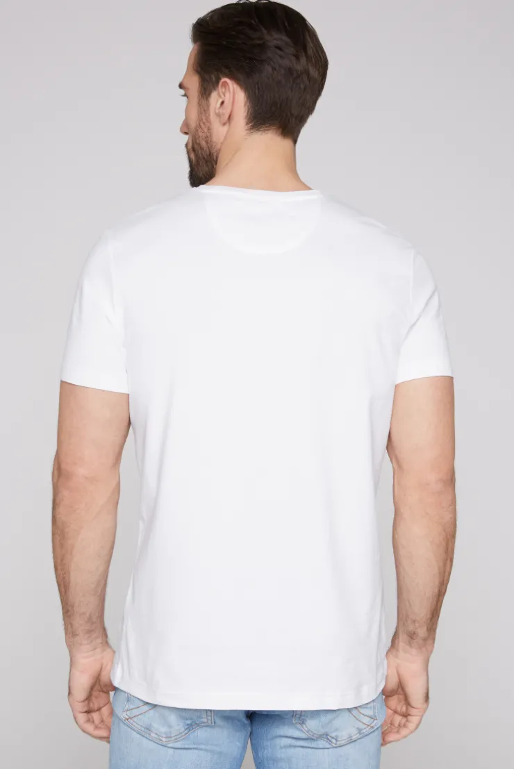 CAMP DAVID & SOCCX Basic T-Shirt mit Rundhalsausschnitt, Doppelpack optic white / optic white opticwhite Best Sale