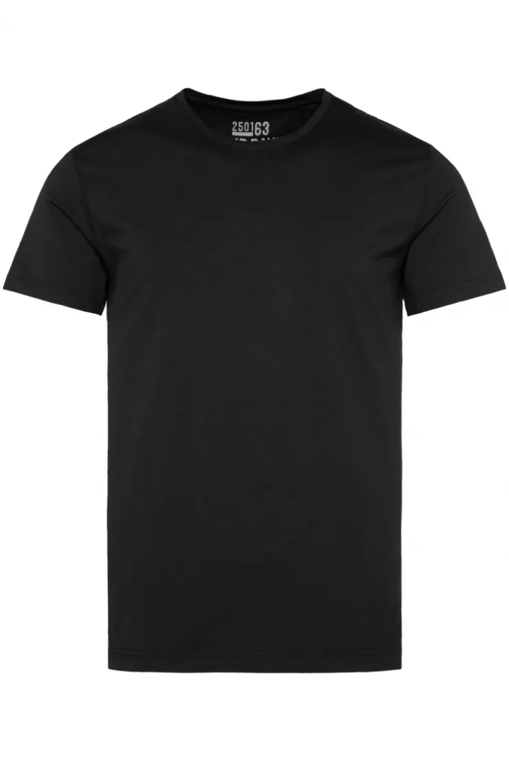 CAMP DAVID & SOCCX Basic T-Shirt mit Rundhalsausschnitt, Doppelpack / black Cheap