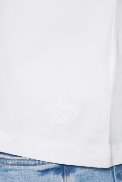 CAMP DAVID & SOCCX Basic T-Shirt mit V-Neck, Doppelpack optic white / optic white opticwhite Outlet