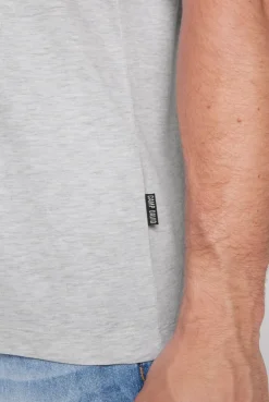 CAMP DAVID & SOCCX Basic T-Shirt Rundhals 2er-Pack grey melange greymelange Cheap