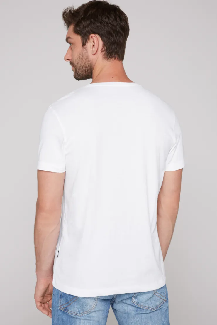 CAMP DAVID & SOCCX Basic T-Shirt Rundhals 2er-Pack opticwhite Clearance