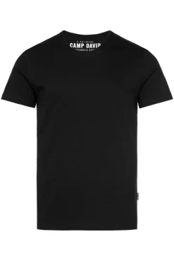 CAMP DAVID & SOCCX Basic T-Shirt V-Neck 2er-Pack black Cheap