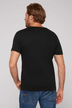 CAMP DAVID & SOCCX Basic T-Shirt V-Neck 2er-Pack black Online