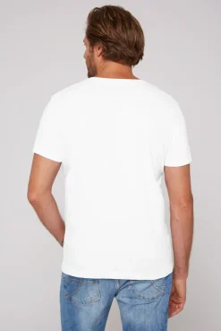 CAMP DAVID & SOCCX Basic T-Shirt V-Neck 2er-Pack opticwhite Hot