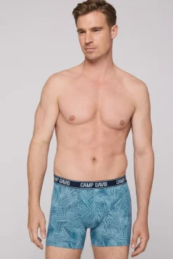 CAMP DAVID & SOCCX Boxershorts mit All Over Print, 2er-Pack khaki / sky blue khakikyblue Online
