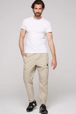CAMP DAVID & SOCCX Cargohose mit Klappentaschen neutral beige neutralbeige Cheap