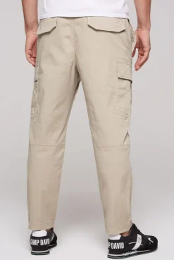 CAMP DAVID & SOCCX Cargohose mit Klappentaschen neutral beige neutralbeige Cheap