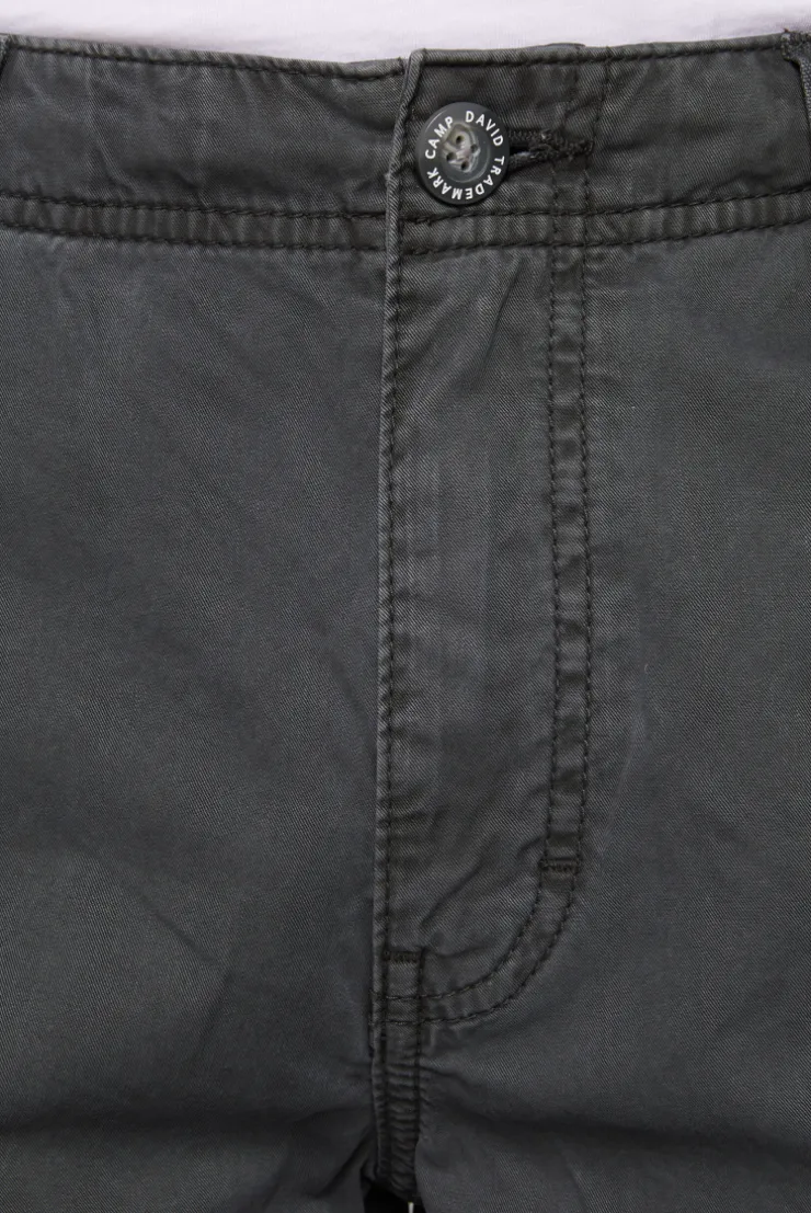 CAMP DAVID & SOCCX Cargohose mit tonigen Canvas-Details granite Best Sale