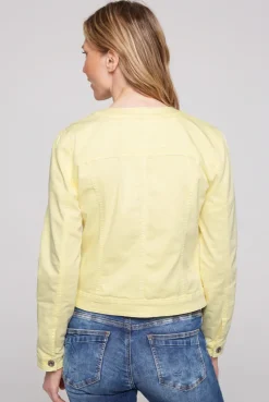 CAMP DAVID & SOCCX Coloured Jeansjacke JE:SSY faded yellow fadedyellow New