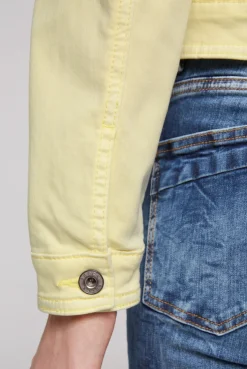 CAMP DAVID & SOCCX Coloured Jeansjacke JE:SSY faded yellow fadedyellow New
