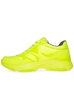 CAMP DAVID & SOCCX Fashion Sneaker im tonigen Materialmix neon lime neonlime Clearance