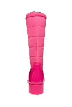 CAMP DAVID & SOCCX Gefütteter Gummistiefel mit Steppschaft neon pink neonpink Store