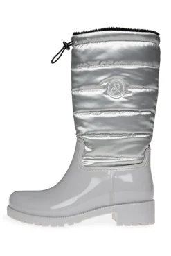 CAMP DAVID & SOCCX Gefütteter Gummistiefel mit Steppschaft silver Sale