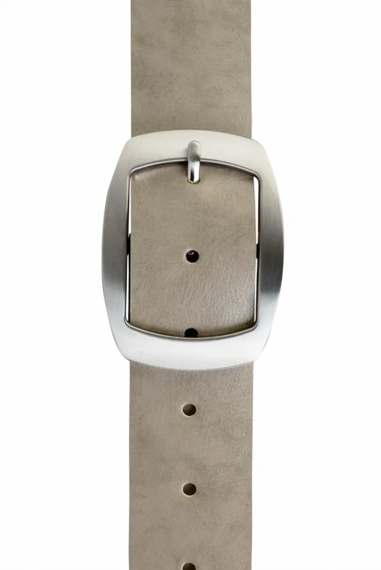 CAMP DAVID & SOCCX Gürtel aus Leder | 80 grey Online