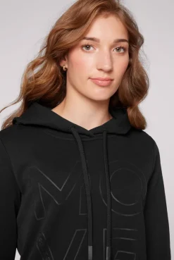 CAMP DAVID & SOCCX Hoodie aus Interlock mit Artwork und Tapes black Clearance