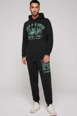 CAMP DAVID & SOCCX Hoodie mit Artwork im Retro-Style black Best Sale