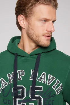 CAMP DAVID & SOCCX Hoodie mit Artwork im Retro-Style raw green rawgreen Hot