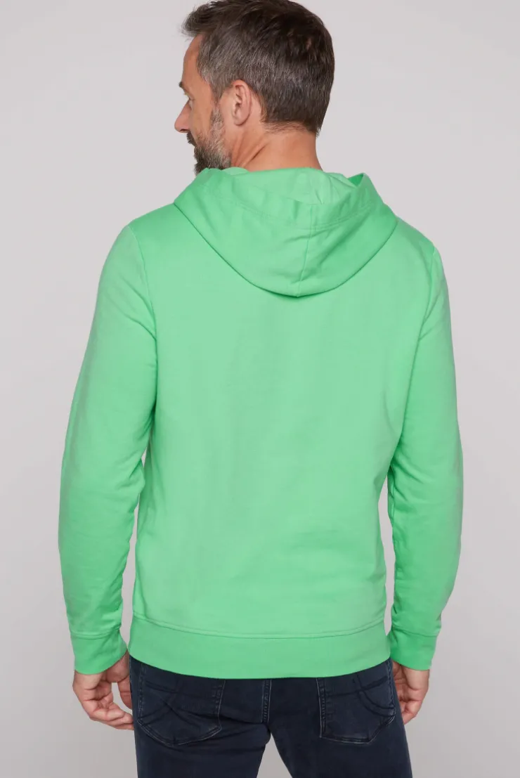 CAMP DAVID & SOCCX Hoodie mit Spray-Effekt-Artwork regatta green regattagreen Flash Sale