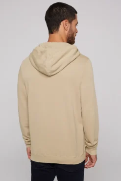 CAMP DAVID & SOCCX Hoodie mit tonigem Logo Artwork tan Hot