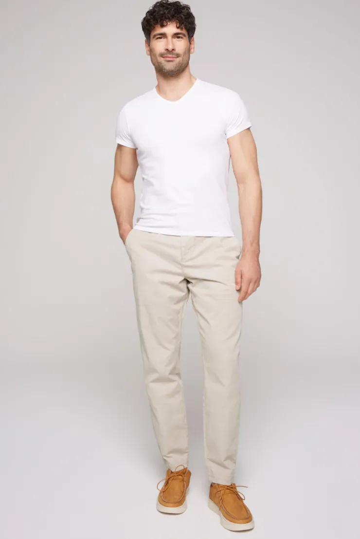 CAMP DAVID & SOCCX Hose mit Gummizug-Details | XXL cappuccino Outlet