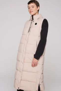 CAMP DAVID & SOCCX 2-in-1 Puffer Coat und Weste light beige lightbeige Shop