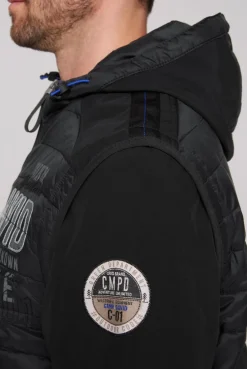 CAMP DAVID & SOCCX 2-in-1  Softshelljacke mit abtrennbaren Ärmeln / black Clearance