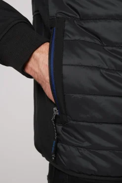 CAMP DAVID & SOCCX 2-in-1  Softshelljacke mit abtrennbaren Ärmeln / black Clearance