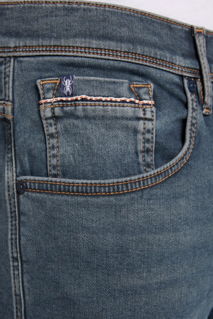 CAMP DAVID & SOCCX Jeans DA:VD Regular Fit blue brown bluebrown Best