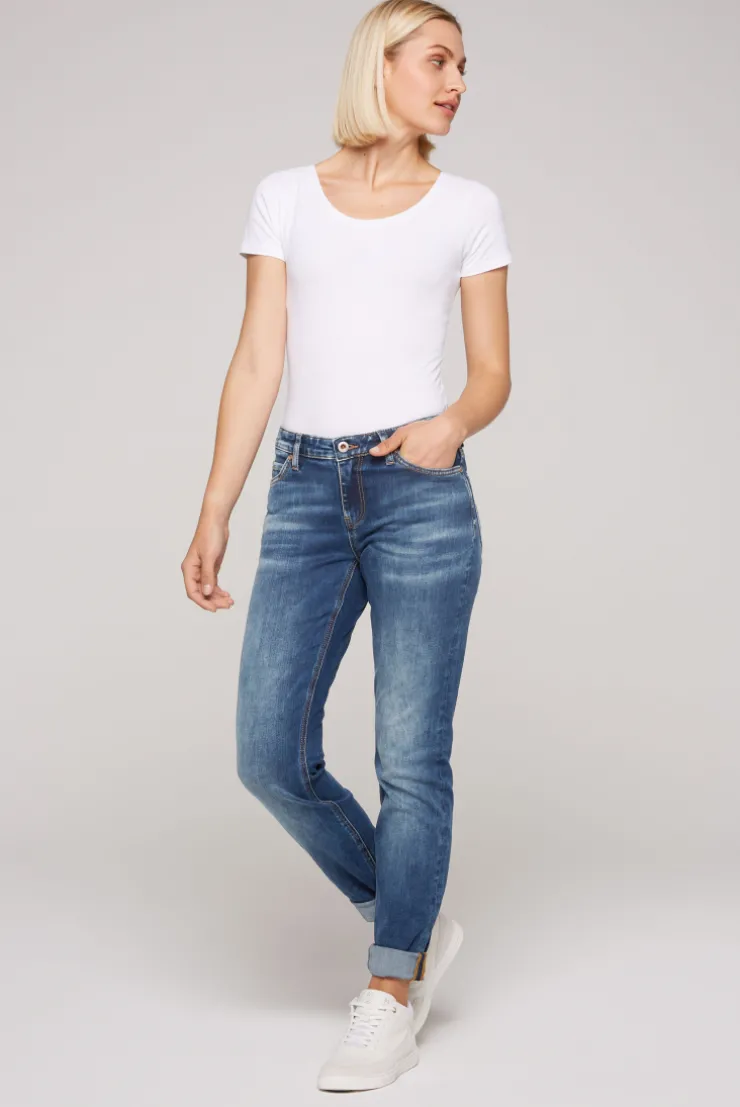CAMP DAVID & SOCCX Jeans HE:DI Slim Fit blue used blueused Sale