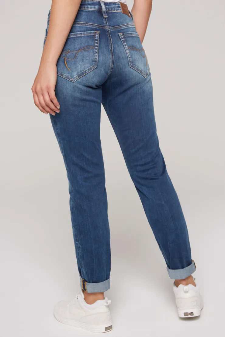 CAMP DAVID & SOCCX Jeans HE:DI Slim Fit blue used blueused Sale