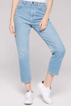 CAMP DAVID & SOCCX Jeans LE:A Mom Fit easy blue easyblue Best