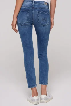 CAMP DAVID & SOCCX Jeans MI:RA Slim Fit blue printed jogg blueprintedjogg Cheap