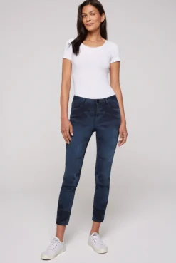 CAMP DAVID & SOCCX Jeans MI:RA Slim Fit blue camouflage bluecamouflage Cheap
