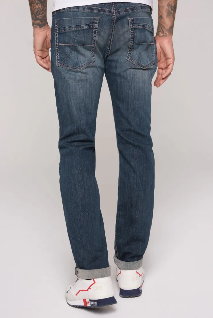 CAMP DAVID & SOCCX Jeans NI:CK Regular Fit blue used blueused Clearance