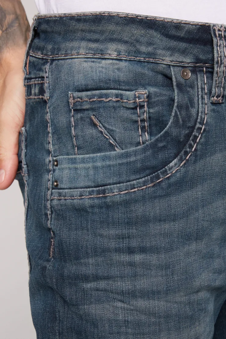 CAMP DAVID & SOCCX Jeans NI:CK Regular Fit blue used blueused Clearance