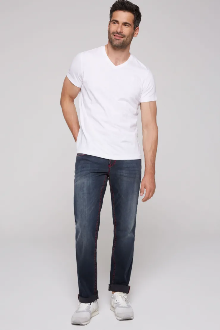 CAMP DAVID & SOCCX Jeans NI:CO Regular Fit black used blackused Clearance