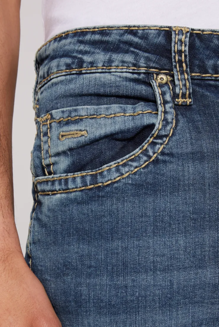 CAMP DAVID & SOCCX Jeans NI:CO Regular Fit blue used blueused Hot