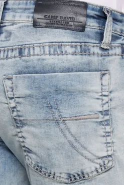 CAMP DAVID & SOCCX Jeans NI:CO Regular Fit mid blue printed midblueprinted Cheap