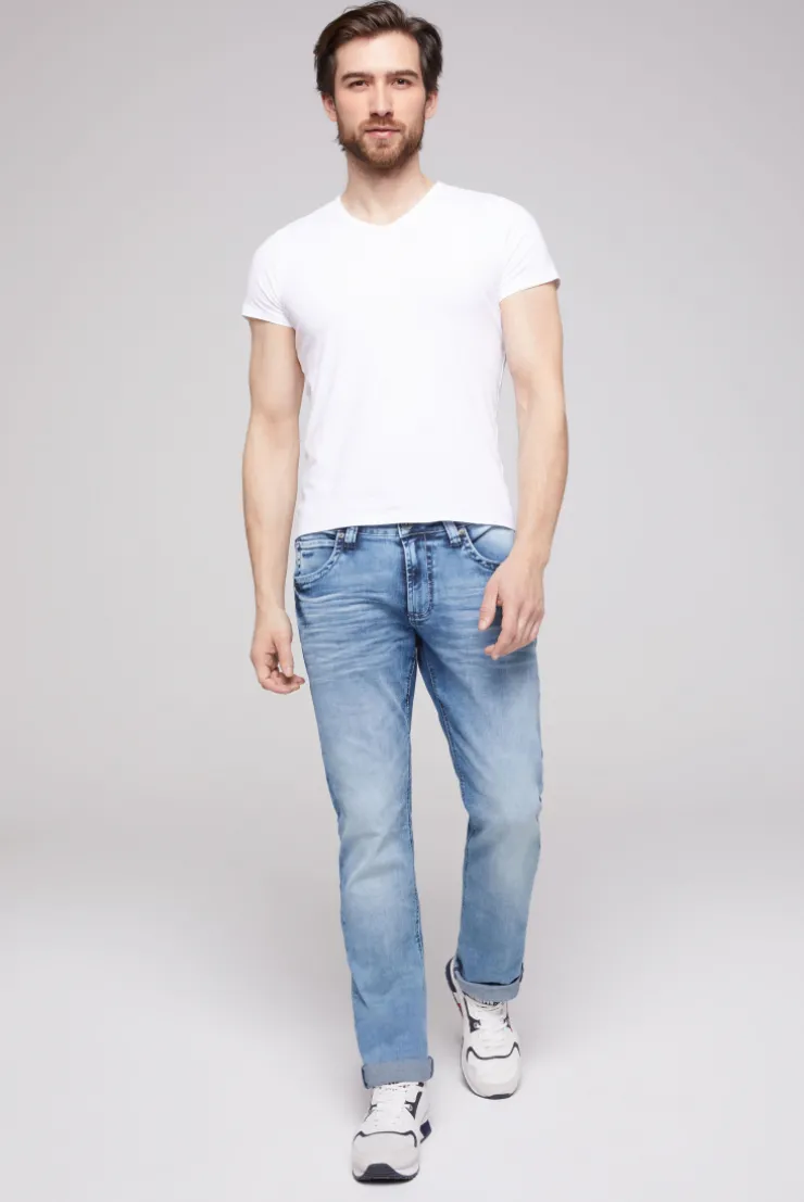CAMP DAVID & SOCCX Jeans NI:CO Regular Fit mid blue used midblueused Store